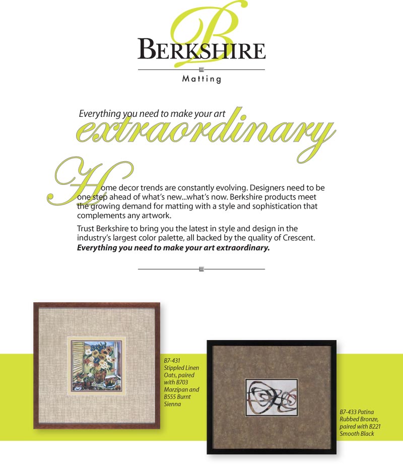 Berkshire Mat Color Specifier Page#2